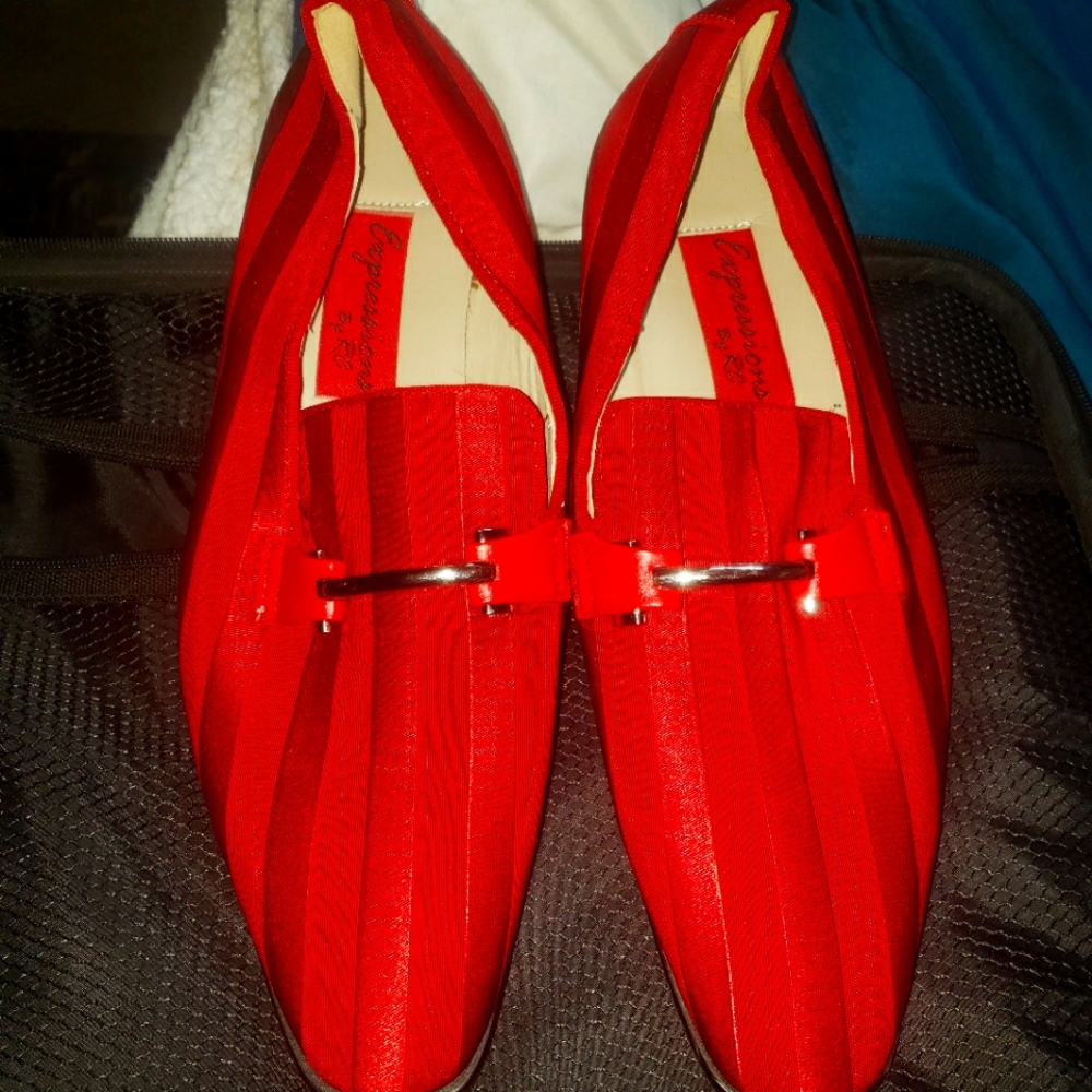 Red Designer Men's Loafers
